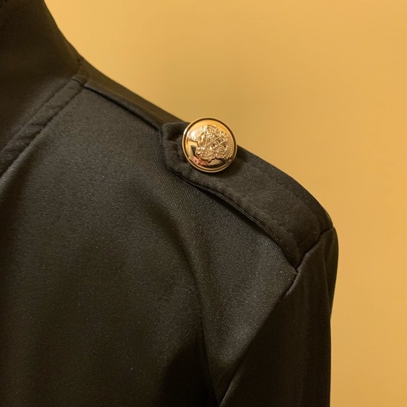 Unbranded Black Jacket with gold buttons NWOT - Picture 5 of 11